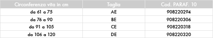 1374487363 11  Rachide dorsale e lombare - Cintura Leggera cm 24 e cm 32 A